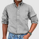 Men’s Long Sleeve Shirt | Classic Collar