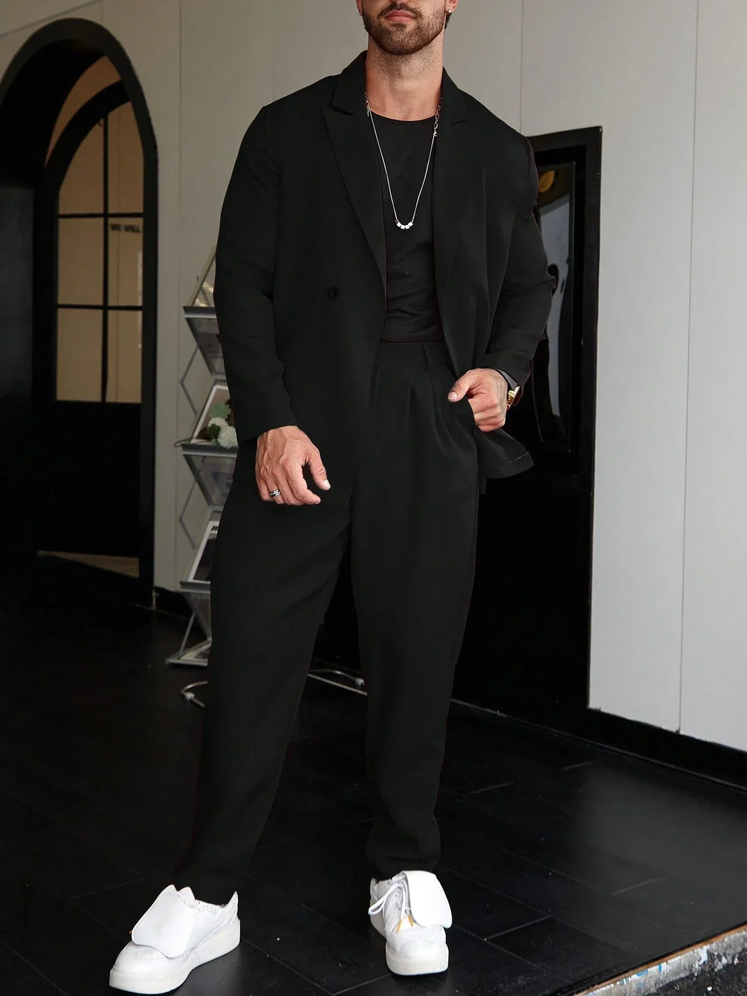 Men’s Two-Piece Suit | Slim Fit Blazer & Trousers
