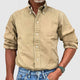 Men’s Long Sleeve Shirt | Classic Collar