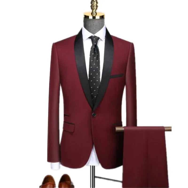 Men’s Two Piece Suit | Slim Fit Tuxedo