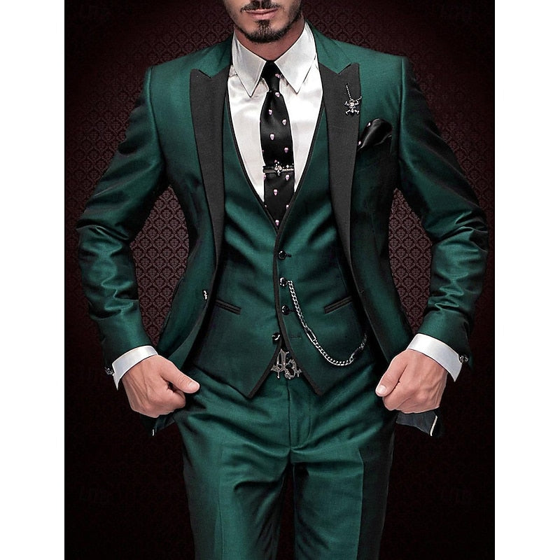 Byron - Men's Suit Collection - 3-Piece Outfit