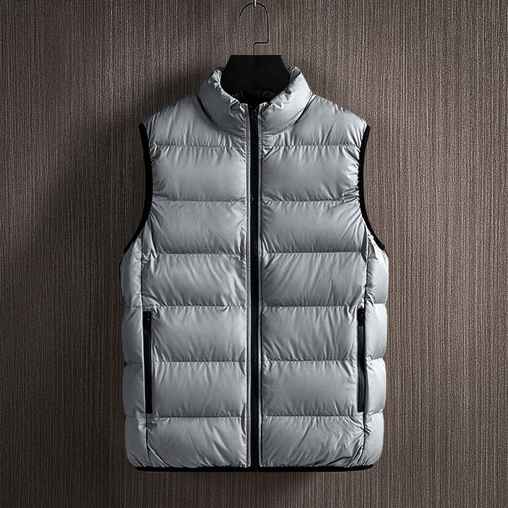 Men’s Zip-Up Vest | Quilted