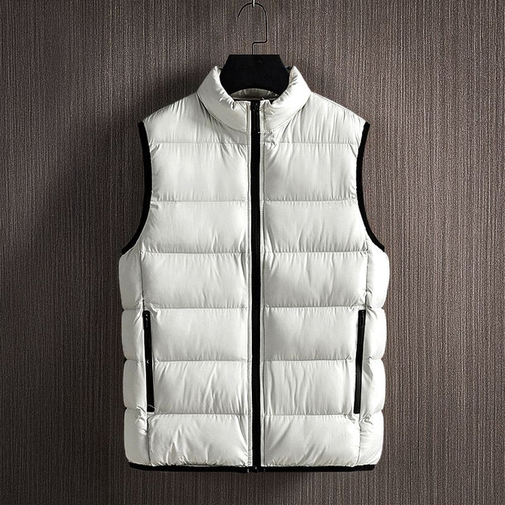 Men’s Zip-Up Vest | Quilted
