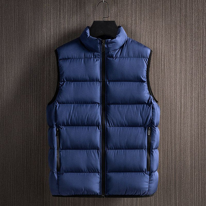 Men’s Zip-Up Vest | Quilted
