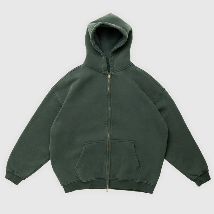Men’s Oversized Zip Hoodie | Washed