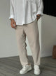 Men’s Straight Trousers | Textured
