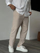 Men’s Straight Trousers | Textured