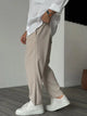 Men’s Straight Trousers | Textured