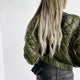 Women’s Quilted Bomber Jacket | Casual