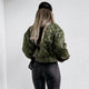 Women’s Quilted Bomber Jacket | Casual