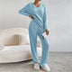 Women’s Ribbed Lounge Set | Relaxed Fit