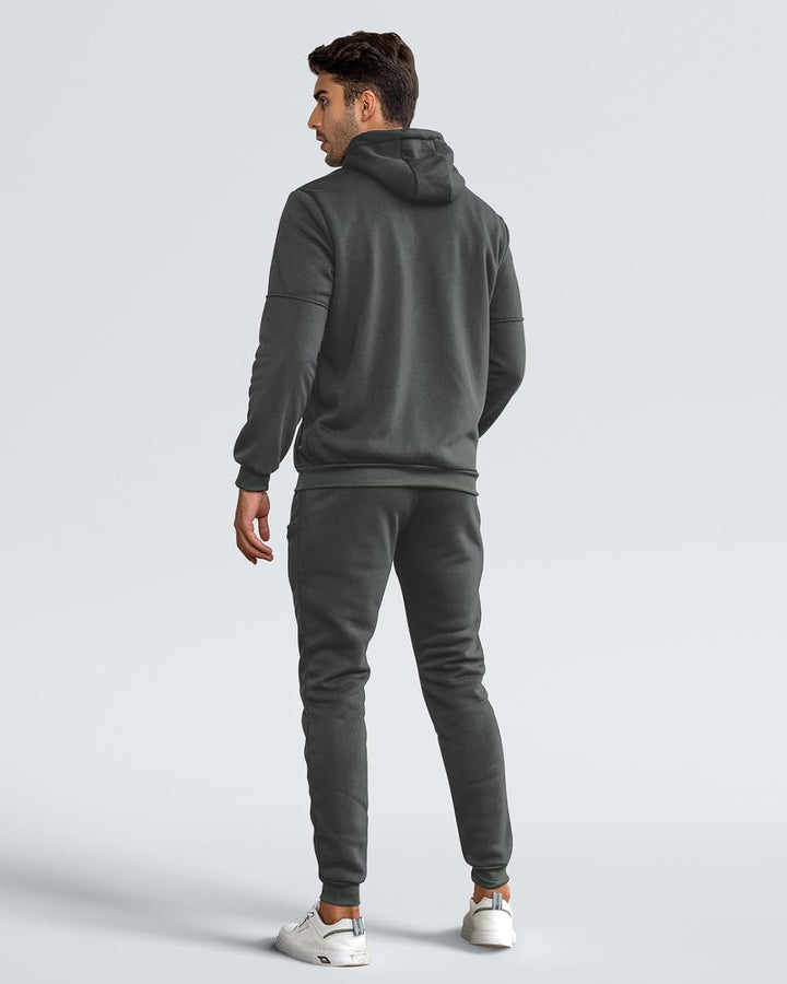 Men’s Hoodie Tracksuit Set | Zip-Up Jacket & Joggers