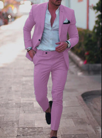 Men's Two Piece Wedding Guest Suit | Blazer and Trousers