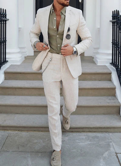 Men's Two Piece Wedding Guest Suit | Blazer and Trousers