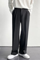 Men’s Wide Leg Trousers | Pleated