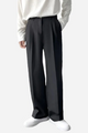 Men’s Wide Leg Trousers | Pleated