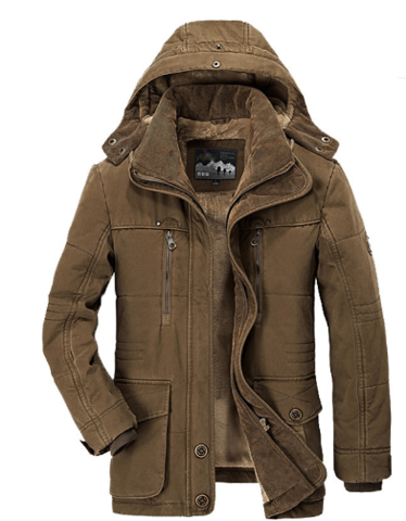 Barrett - Men's fleece-lined winter jacket