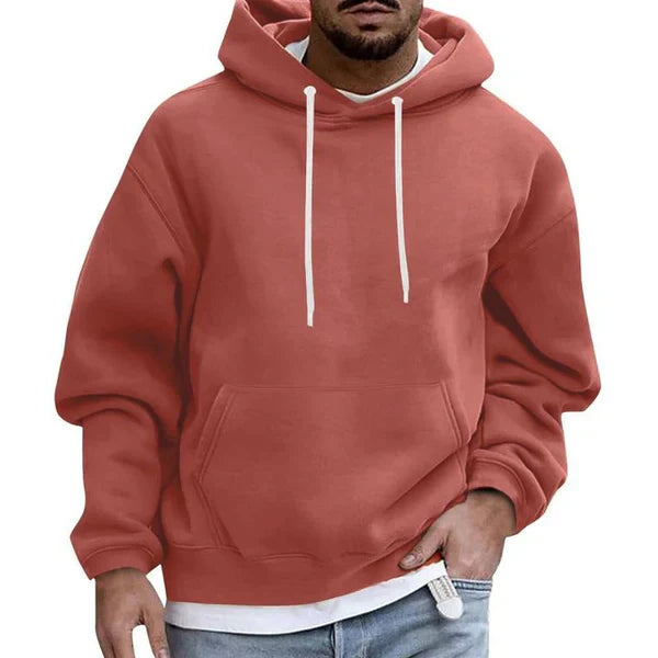 Men’s Plain Hoodie | Kangaroo Pocket