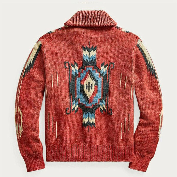 Jackson - Men's Vintage Lapel Knit Cardigan