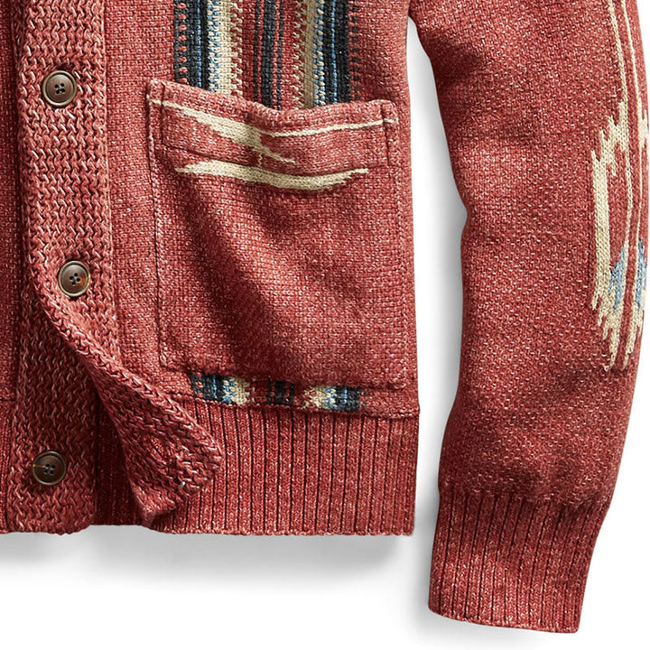 Jackson - Men's Vintage Lapel Knit Cardigan