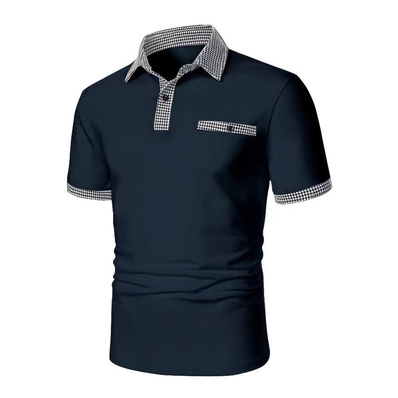 Jensen - Men's Colorblock Sports Polo Shirt