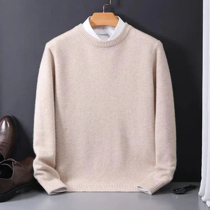 Men’s Classic Knit Jumper | Crew Neck