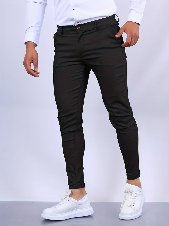Men’s Slim Trousers | Straight Leg