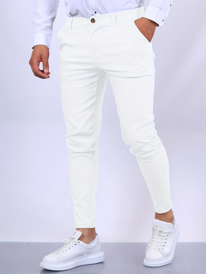 Men’s Slim Trousers | Straight Leg