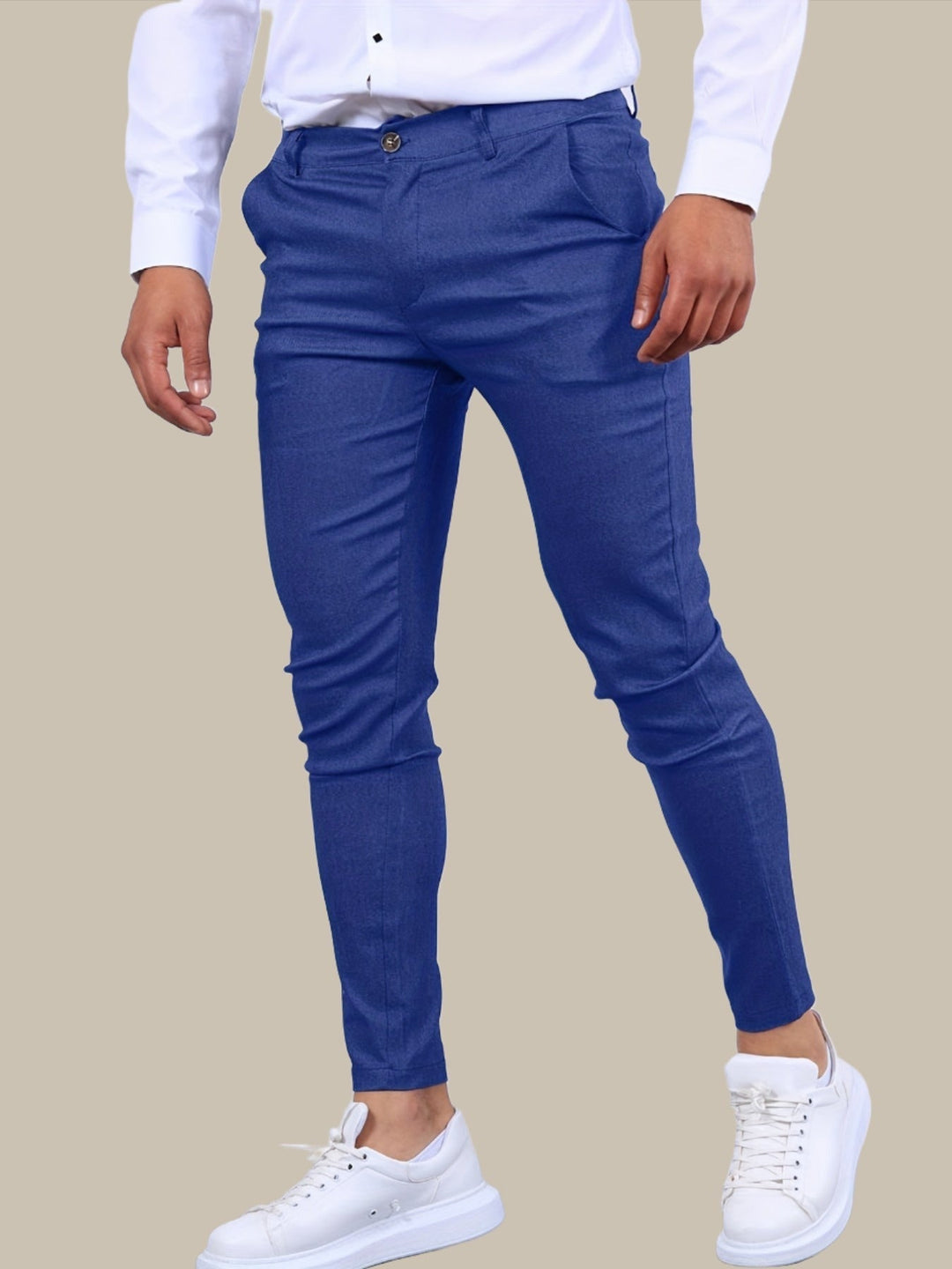 Men’s Slim Trousers | Straight Leg