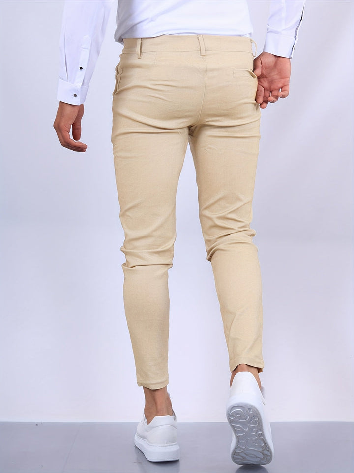 Men’s Slim Trousers | Straight Leg