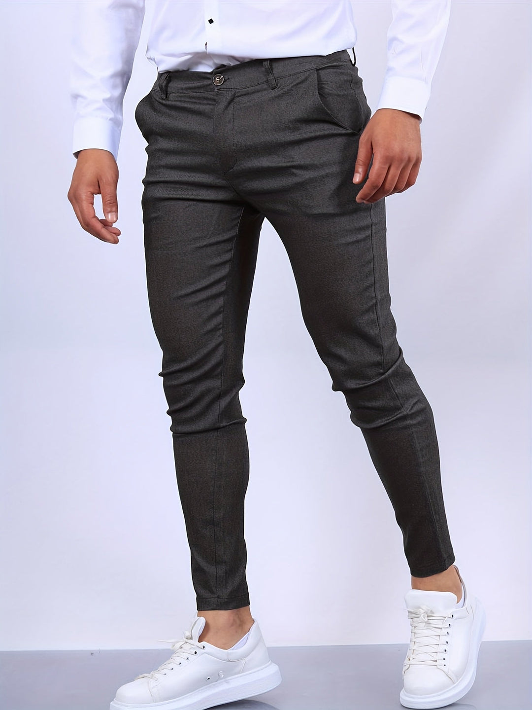 Men’s Slim Trousers | Straight Leg