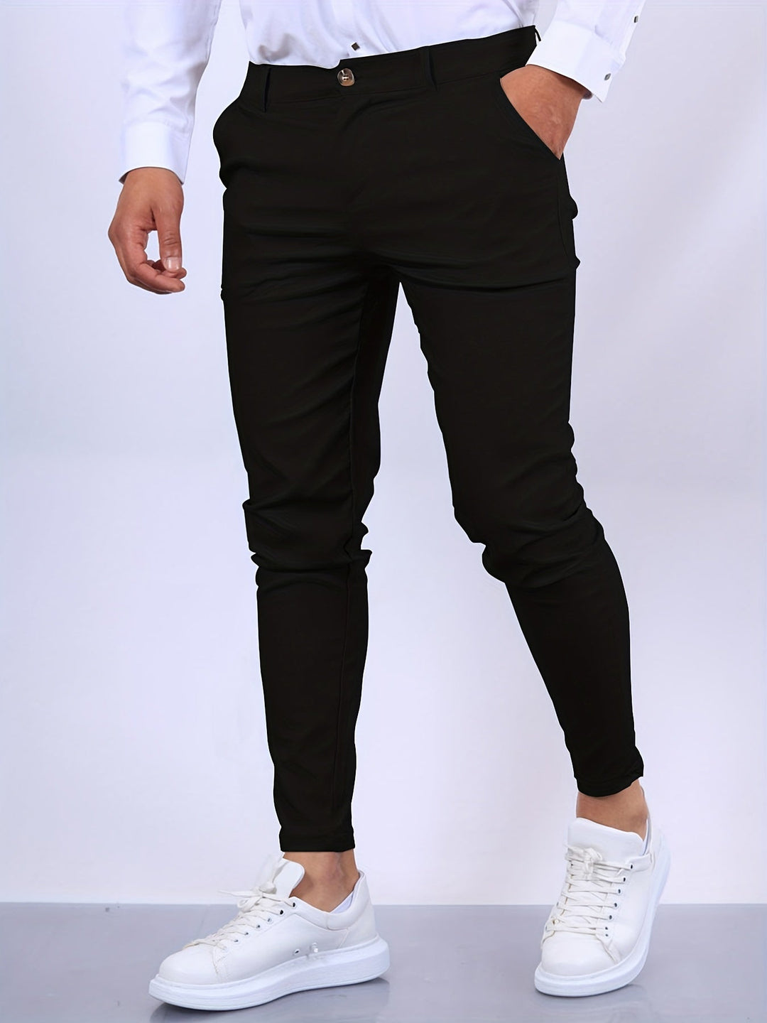 Men’s Slim Trousers | Straight Leg