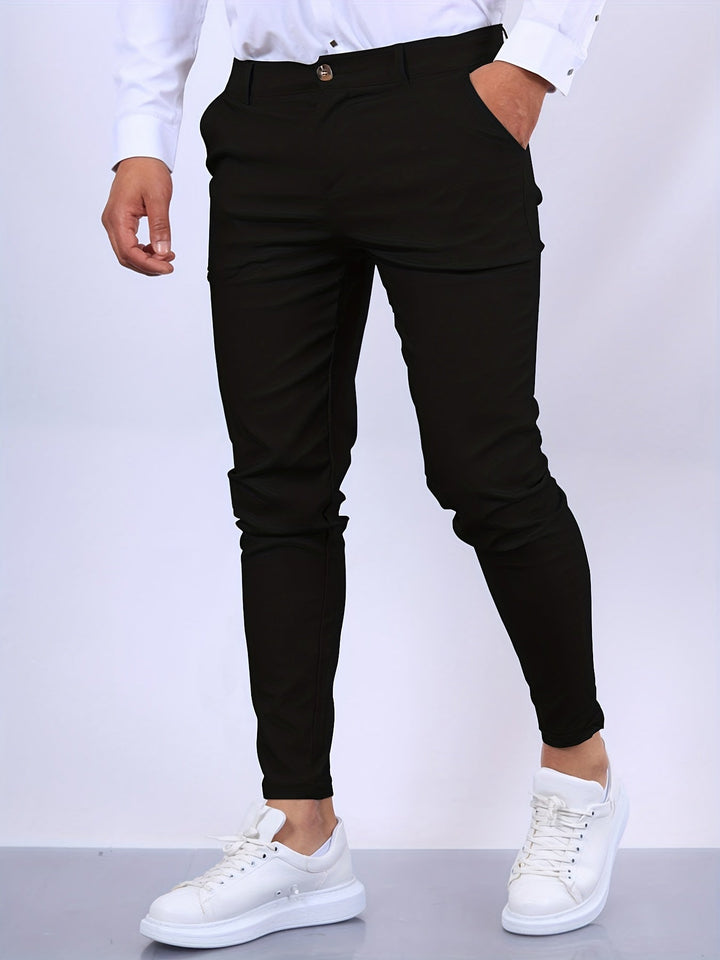 Men’s Slim Trousers | Straight Leg