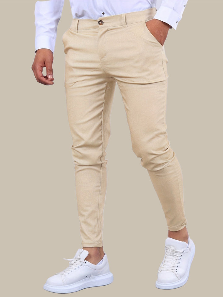 Men’s Slim Trousers | Straight Leg