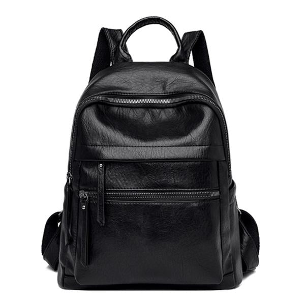 Layton - Vintage soft leather backpack