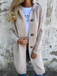 Women’s Long Buttoned Cardigan | Hooded