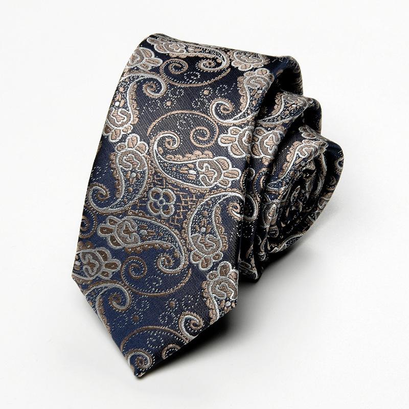 Imran - Men's Paisley Cashew Design Tie