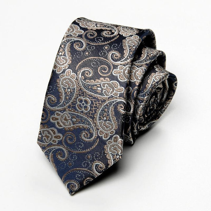Imran - Men's Paisley Cashew Design Tie