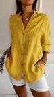 Women’s Oversized Button Blouse | Casual