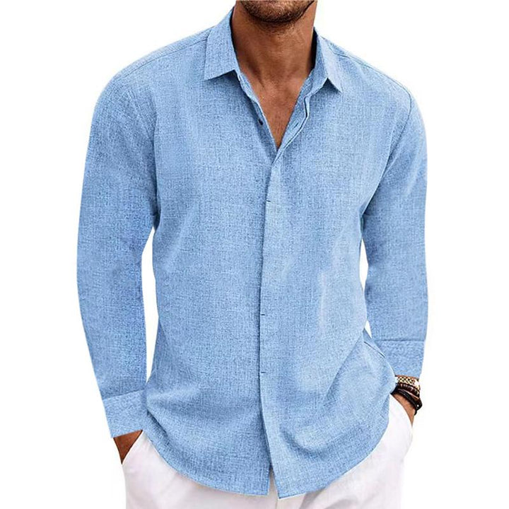 Axel - Casual loose long sleeve shirt