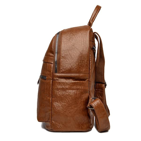 Layton - Vintage soft leather backpack