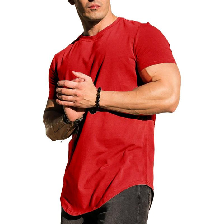 Aaron - Solid Color Loose T-Shirt
