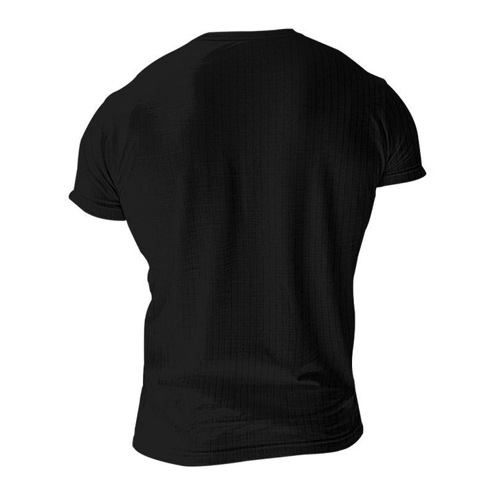 Zachary - Casual stretch knit short sleeve t-shirt