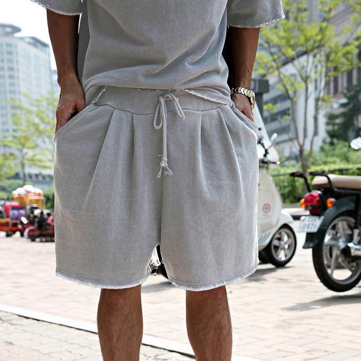Emil - Men's Fit Short Sleeve Tee and Shorts Set