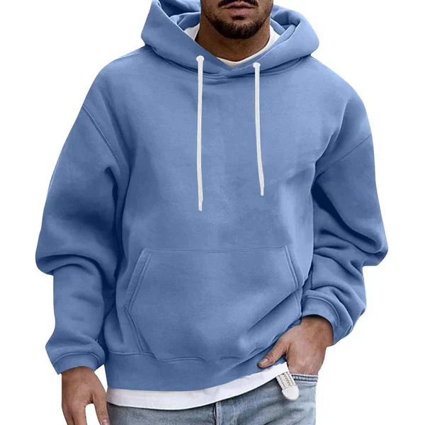 Men’s Plain Hoodie | Kangaroo Pocket