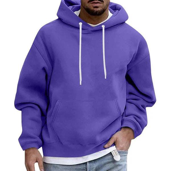 Men’s Plain Hoodie | Kangaroo Pocket
