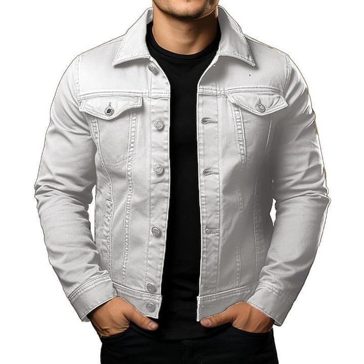 Gerald - Men's Cargo Denim Jacket