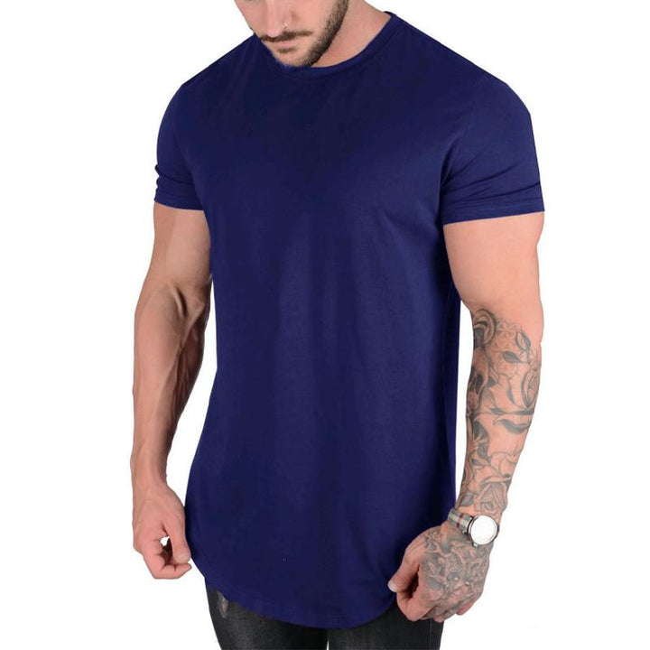 Aaron - Solid Color Loose T-Shirt