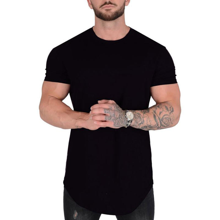 Aaron - Solid Color Loose T-Shirt