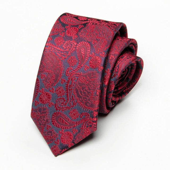 Imran - Men's Paisley Cashew Design Tie